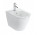 Závesný bidet Vitra Integra, 54x35,5cm, biely