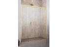Dverí sprchové do niky Radaway Idea Gold DWD, 190cm, posuvné dvere, sklo číre, profil zlatý