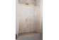 Dverí sprchové do niky Radaway Idea Gold DWJ, pravé, 160cm, posuvné, sklo číre, profil zlatý