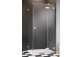 Časť pravé kúty Radaway Essenza Pro Black PDD, 1000x2000mm, sklo číre, zlatý profil