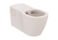 Závesné wc WC dla osób niepełnosprawnych Ideal Standard Connect Freedom, 76x36,5cm, rimless, biela