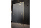 Front pre sprchový kút Radaway Idea Black KDJ+S 160, pravé, posuvné, sklo číre, 1600x2005mm, profil čierna