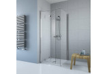 Dverí kúty prysznicowej Radaway Idea Gold KDJ, ľavé, 100cm, posuvné, sklo číre, profil zlatý