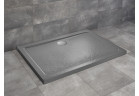 Akrylátátová sprchová vanička Radaway Doros D 100x80cm, pravouhlý, stone antracytowy