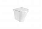 Misa na postavení WC Roca Gap Round Rimless, 54x35,5cm, prístenná, odtok dvojitý, biela