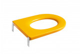 Sedačka WC pre deti Roca Happening, żółte