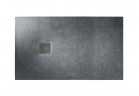 Sprchová vanička pravouhlý Roca Terran, 180x80cm, kompozytowy, Stonex, so sifónom, šedý łupek