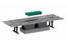 Kompletná sada pre montáž standardowego Hansgrohe uBox universal, 70 cm, pre odpadové potrubie do wyłożenia płytkami