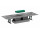 Kompletná sada pre montáž standardowego Hansgrohe uBox universal, 70 cm, pre odpadové potrubie do wyłożenia płytkami