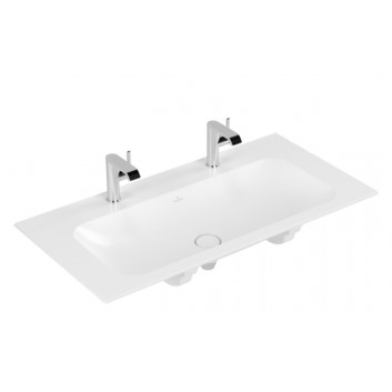 Umývadlo nábytkové Villeroy&Boch Finion 1200x500 mm ukryty prepad, pre 1 otvorovou armatúru, White Alpin CeramicPlus- sanitbuy.pl