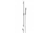 Sprchová tyč Gessi Anello, z a sprchovou hlavou 1-funkcyjną, hadicou i przyłączem kątowym, Brass PVD