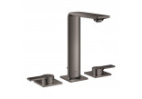 Umyvadlová batéria Grohe Allure, na postavení, výška 377mm, otočné výtokové rameno, zátka klik-klak, brushed cool sunrise