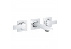 Umyvadlová batéria 3-otvorová Grohe Allure, podomietková, výtokové rameno 150mm, chróm