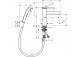 Umyvadlová batéria Hansgrohe Finoris, na postavení, výška 182mm, z główką Bidette i hadicou 160cm, chróm