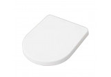 Sedátko WC Artceram File 2.0, s pozvoľným sklápaním, biely matnéný