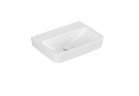 Umývadlo závesné Villeroy & Boch O.novo, 50x37cm, bez prepadu, bez otvoru pre batériu, Weiss Alpin CeramicPlus
