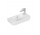 Umývadlo závesné Villeroy&Boch O.novo, 50x25cm, z prepadom, otvor na batériu, Weiss Alpin