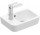 Malá umývadlo závesné Villeroy&Boch O.novo, 36x25cm, z prepadom, otvor na batériu, Weiss Alpin
