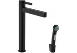 Umyvadlová batéria Hansgrohe Finoris, na postavení, výška 182mm, z główką Bidette i hadicou 160cm, chróm