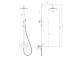 Súprava vaňová-sprchová Omnires Y, podomietkový, výtokové rameno 21cm, 2 výstupy vody, grafit