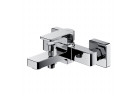 Vaňová Batéria Omnires Baretti, na stěnu, 2 výstupy vody, výtokové rameno 184mm, chróm