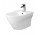 Bidet zavesený Cersanit Larga Oval, 52x35,5cm, otvor na armatúru, biely