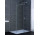 Pevná bočná stena do dverí suwanych Walk-In Huppe Xtensa Pure 4-uholník, 800x2000mm, sklo číre Anti-Plaque, profil chróm/strieborná lesklá