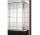 Bočná stena pro vanovu zástavbu Radaway Vesta 650x1500mm, sklo fabric, profil chróm