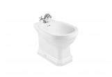 Bidet stojacy WC Roca Carmen Black, 56x37cm, Superglaze, biely
