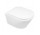 Závesné wc wc Oltens Jog 52x36 cm, PureRim S povrchom SmartClean s pozvoľným sklápaním sedadlo Slim - biela