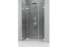 Dzwi sprchové do niky Radaway Arta DWJS, ľavé, 130x200cm, sklo číre, profil Chrome+