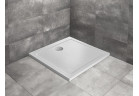 Akrylátátová sprchová vanička Radaway Doros C štvorcová 100x100 cm, stone white