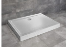 Sprchová vanička pravouhlý Radaway Doros D Compact, 100x80cm, akrylátové, stone biely