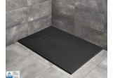Sprchová vanička pravouhlý Radaway Kyntos F, 110x80cm, konglomerát mramorový, čierna