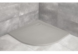 Sprchová vanička pravouhlý Radaway Kyntos F, 210x100cm, konglomerát mramorový, cemento