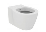 Závesné wc WC s funkciou bidetu Ideal Standard Connect, 54x36cm, skryté mocowania, biely