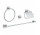 Grohe Essentials Súprava akcesoriów łazienkowych 4 w 1 chróm