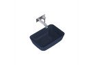 Umývadlo na postavenie na dosku Elita Reni, 46x33cm, bez prepadu, navy blue matt