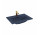 Umývadlo nábytkové Elita Skappa 60, 61x46cm, z prepadom, otvor na batériu, navy blue matnéný
