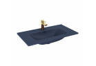 Umývadlo nábytkové Elita Skappa 80, 81.5 x 46.6 cm, z prepadom, otvor na batériu, navy blue matnéný