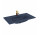 Umývadlo nábytkové Elita Skappa 80, 81.5 x 46.6 cm, z prepadom, otvor na batériu, navy blue matnéný