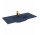 Umývadlo nábytkové Elita Skappa 100, 101.5 x 46.6 cm, z prepadom, otvor na batériu, navy blue matnéný