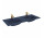 Dvojitý umývadlo nábytkové Elita Skappa 120 Duo, 121x46cm, prepad, otwory na batérie, navy blue matnéný