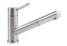 Drezová batéria Villeroy & Boch Como Shower Window, výška 215mm, výsuvná sprcha, nerez