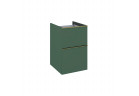 Komoda Závěsná Elita Look, 40cm, 2 szuflady, forest green matnéný