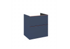 Komoda Závěsná Elita Look, 60cm, 2 szuflady, navy blue matnéný