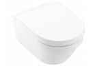 Combi-Pack závesné WC WC s sedadlom Villeroy & Boch Architectura, 53x37cm, DirectFlush, bezkołnierzowa, Weiss Alpin