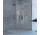 Pevná bočná stena walk-in Huppe Duplo, 160x200cm, upevnenie pravé, Anti Plaque, dekor kombinowany Sand Plus, profil chróm