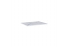 Blat naszafkowy Elita ElitStone Calacatta, 70x49cm, mramorový, biely matnéný