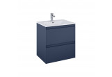 Skrinka podumývadlová Elita Split, 60cm, 2 szuflady, navy blue matnéný